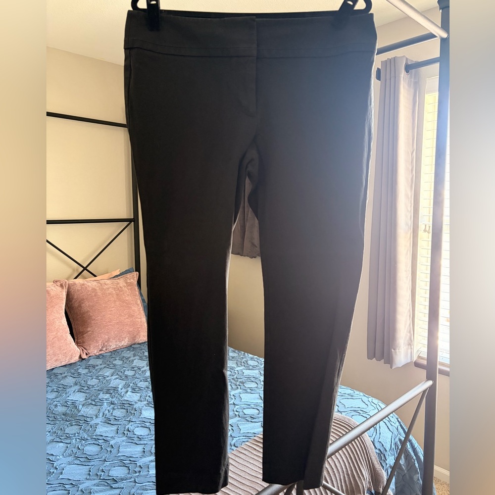 LOFT Black Marisa Ankle Pants